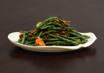 Beautiful broad beans plate. Professional Content, social media and food photography in Auckland, New Zealand.