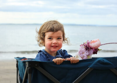 Toddler Portrait on Beach