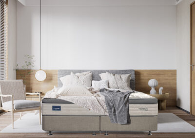 Bed product shot in stiu