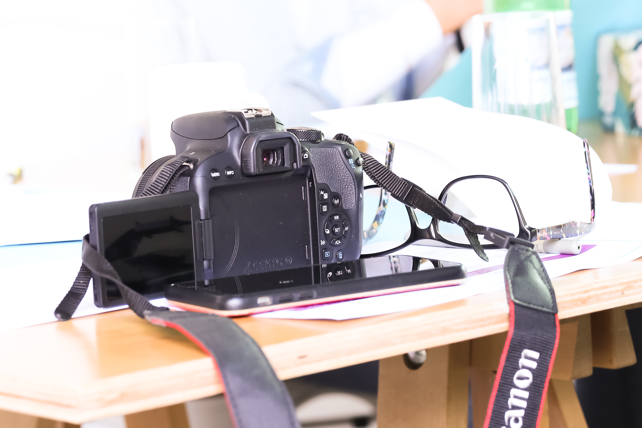 photo of a camera for photography workshop study in Auckland, DSLR manual 