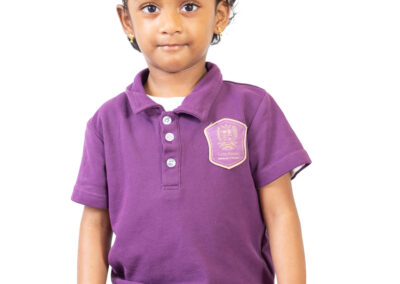young ethnic girl in ece uniform