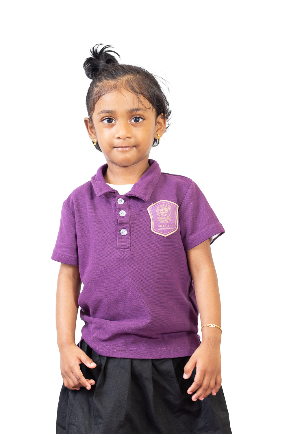 young ethnic girl in ece uniform