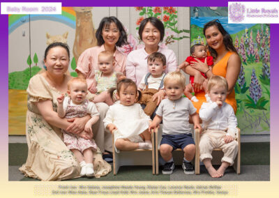 group photo for daycare class