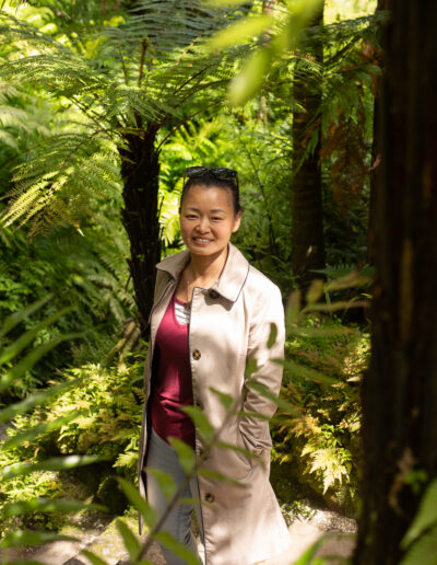 Professional Business Woman Portrait_location Session_in native forest