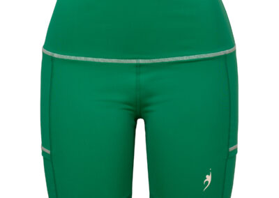 Green Tennish Shorts_ Front view