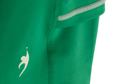 Green Tennis Short_ Detail