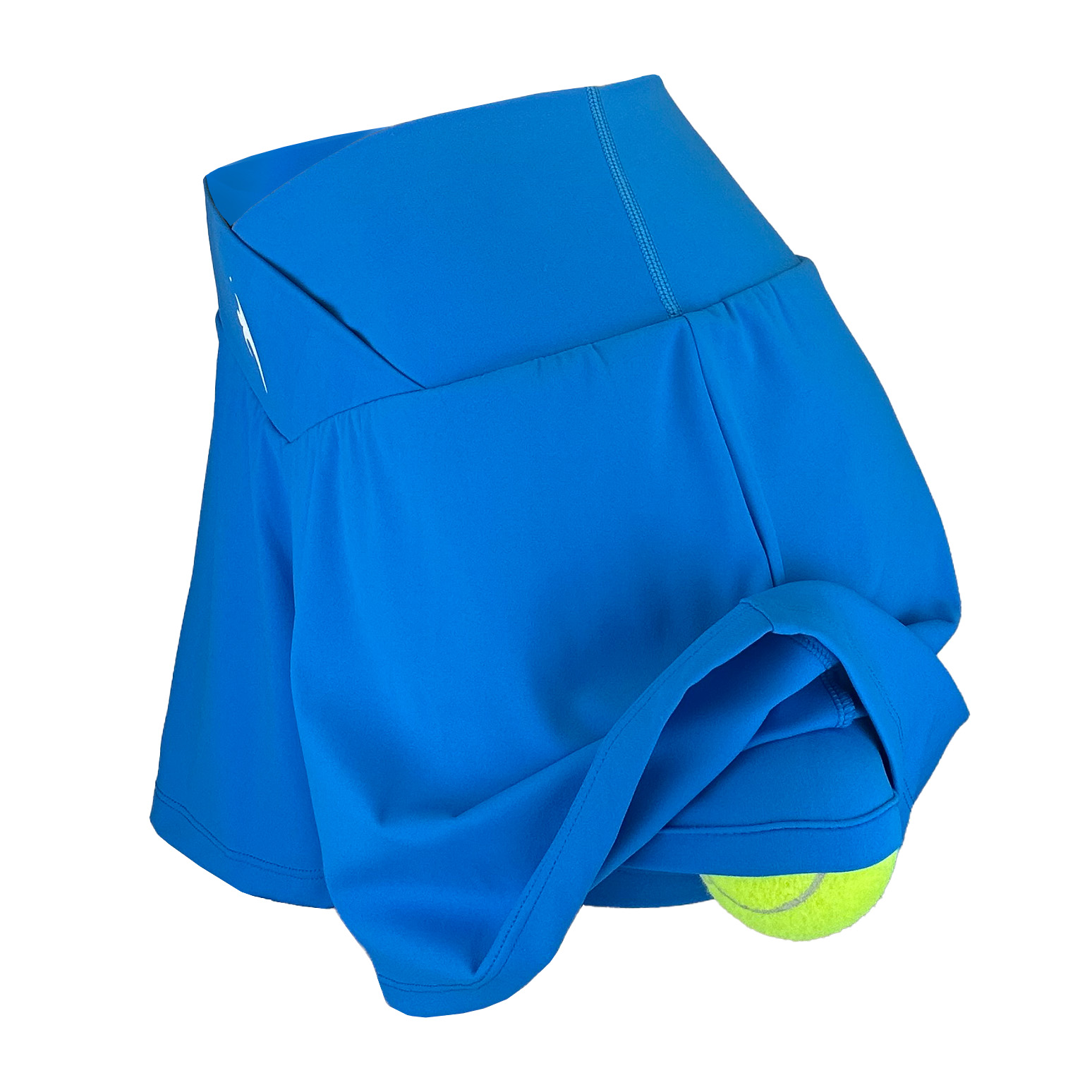 tennis skirt showing ball pocket on side