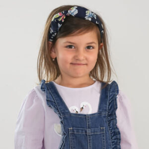 Young Girl traditional portrait ECE photo with white background